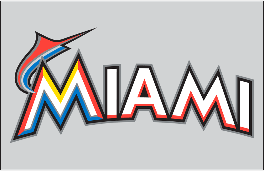 Miami Marlins 2012-2018 Jersey Logo iron on transfers for fabric